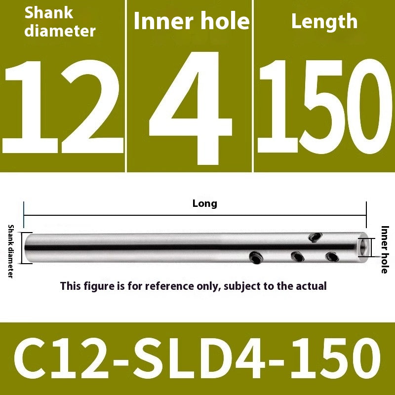2059-High precision side solid SLD extension rod CNC milling cutter extended rod small diameter straight handle deep cavity avoidance C12C16C20 Shandong Denso Pricision Tools Co.,Ltd.